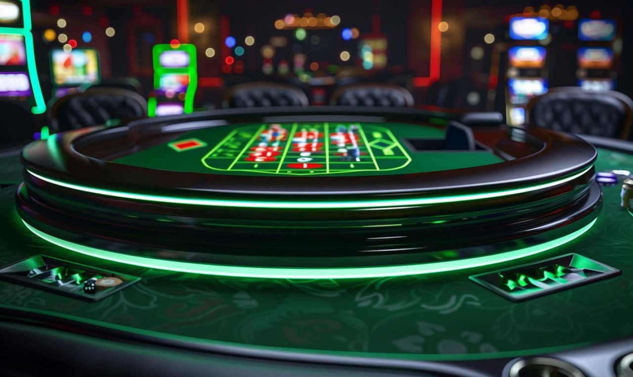 Dealer profesional ahlislot di studio live card games dengan multiple camera angles